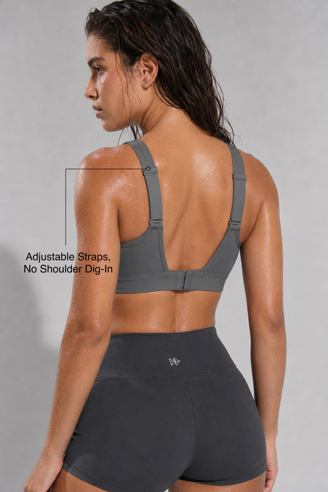 Shift™ Breathable Adjustable Support Padded Bra | Women's Medium Support Sports Bra - image 14