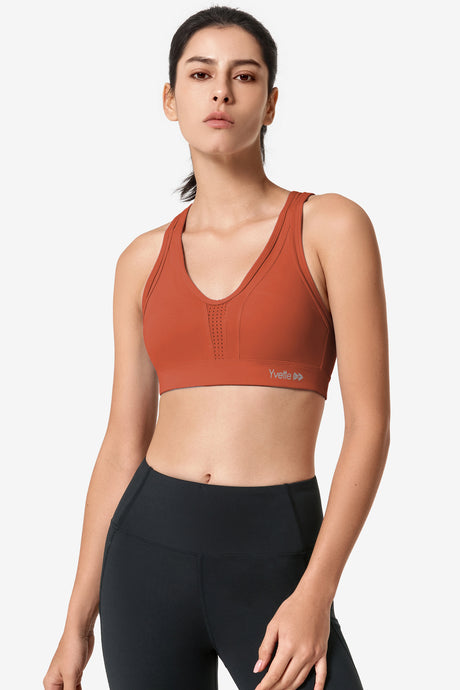 Power™ Cross Back Padded Running Bra | Women's High Support Sports Bra - image 13