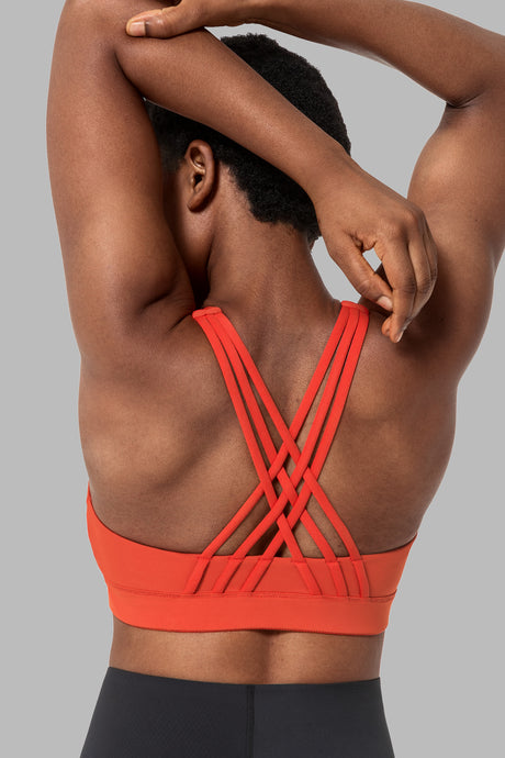 Power™ Zip Front Criss Cross High Support Running Bra | Women's High Support Sports Bra (Plus Size) - image 19