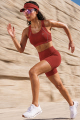 Sculpt™ Racerback Full-Coverage Breathable Sports Bra | High Support with Bounce Control & Mesh for Running, HIIT & Training