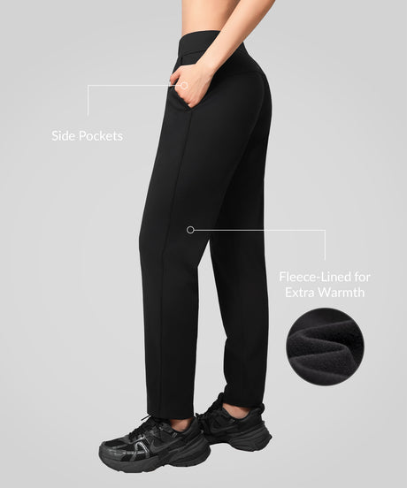 Anywhere™ Pockets Fleece-Lined Casual Fit Track Pants | Women's Sports Pants - image 2