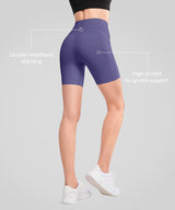 Shift™ Stretchy Soft Double Seam Shorts 8"| Women's High Support Running Shorts