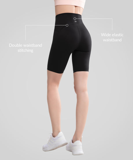Shift™ Seamless No-slip High Waist Shorts 8"| Women's High Support Running Shorts - image 3