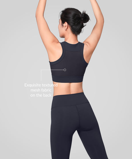 Anywhere™ Seamless Comfortable Mesh Running Bra | Women's Light Support Sports Bra - image 2