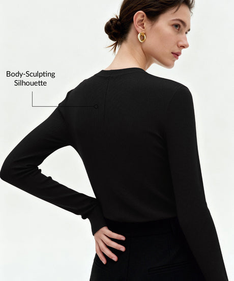 Lässiges Langarmhemd mit halber Knopfleiste für jeden Anlass | Damen-Langarmshirt - image 3