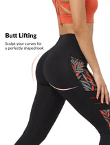 Echo™ High-Waisted Print Running Leggings 26" | Women's High Support Leggings