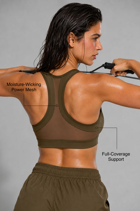 Enfold™ Front-Zip Breathable Racerback Sports Bra | High-Impact Support for Running, HIIT & Training - image 61