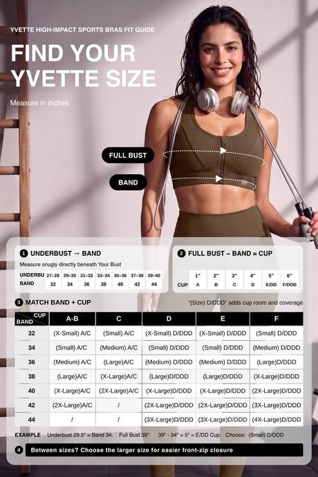 Enfold™ Front-Zip Breathable Racerback Sports Bra | High-Impact Support for Running, HIIT & Training - image 60