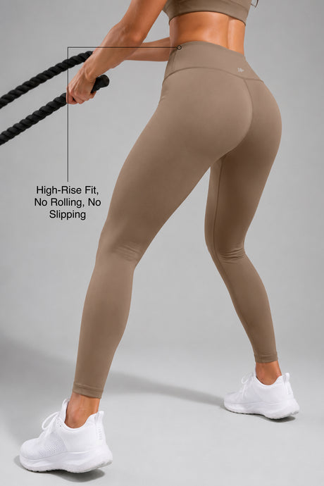 Echo™ Supportive Sustainable 27 Inches Leggings | High-Impact Leggings Best For Running, HIIT & Training - image 2