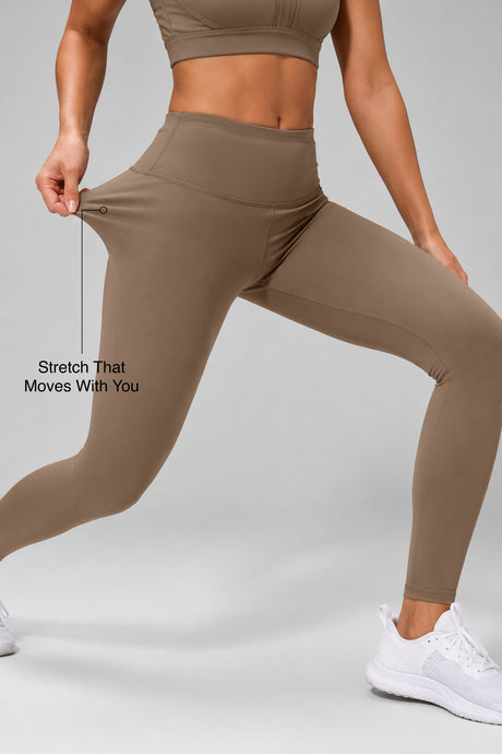 Echo™ Supportive Sustainable 27 Inches Leggings | High-Impact Leggings Best For Running, HIIT & Training - image 63