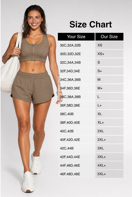 Enfold™ Front-Zip Breathable Racerback Sports Bra | High-Impact Support for Running, HIIT & Training - image 72