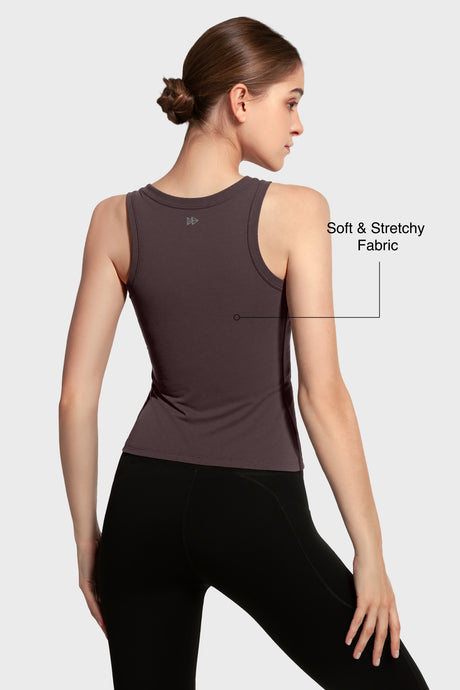 Anywhere™ V-Neck Sewn-In Pads Daily Tank | Women's Sports Tank - image 8
