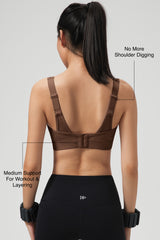 Shift™ Adjustable-Strap Sustainable Sports Bra | Medium Support with Breathable Mesh for Running, HIIT, Yoga & Training