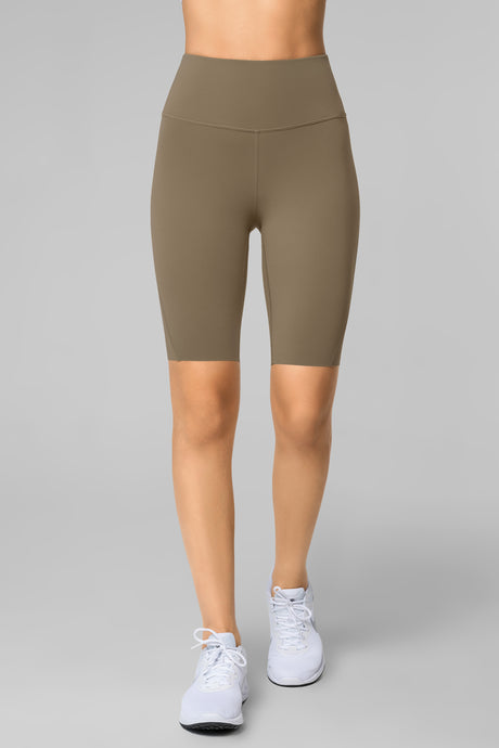 Echo™ High Waist Cropped Running Shorts 9 Inches | Women's High Support Sports Shorts - image 2