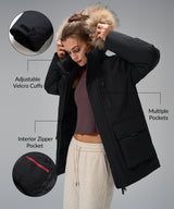 Anywhere Parka Dunjacka med Flera Fickor | Isolerade Jackor för Dam