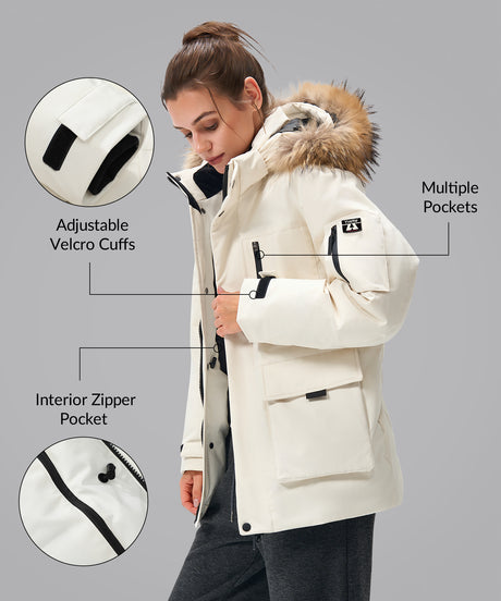 Anywhere™ Parka Multiple Pockets Down Jacket | Women's Insulated Jackets - image 3