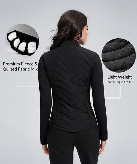 Anywhere™ Lightweight Fleece Quilted Zip-Up Jacket | Women's Jackets - image 3