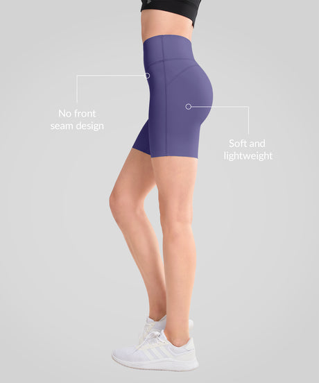 Shift™ Stretchy Soft Double Seam Shorts 8"| Women's High Support Running Shorts - image 3