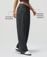 Anywhere Cozy Fleecegefütterte, verstellbare Hose, 74 cm | Damen-Sporthose