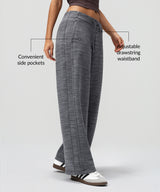 Anywhere Cozy Fleece-fodrade Justerbara Byxor 29 Inch | Damsportbyxor