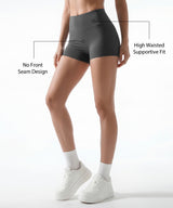 Shift™ High Rise Shorts With No Front Seam Design 2.5 Inches | Women's Yoga, Running & HIIT Shorts