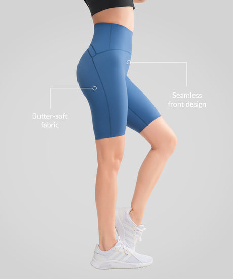Shift™ Seamless No-slip High Waist Shorts 8''| Women's High Support Running Shorts - image 2