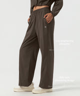 Pantalones deportivos ligeros con cordón ajustable para cualquier ocasión | Pantalones de sujeción ligera para mujer