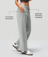 Pantalones ajustables Anywhere Cozy con forro polar de 73 cm | Pantalones deportivos para mujer
