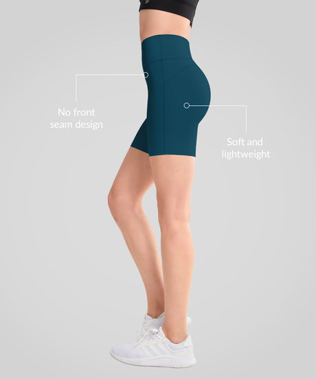 Shift™ Stretchy Soft Double Seam Shorts 8"| Women's High Support Running Shorts - image 3