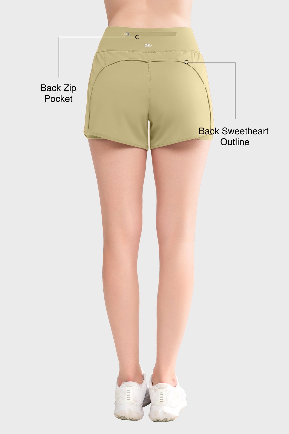 Pantalones cortos de entrenamiento Shift de malla interior de secado rápido con bolsillo de 8,9 cm | Pantalones cortos de running para mujer