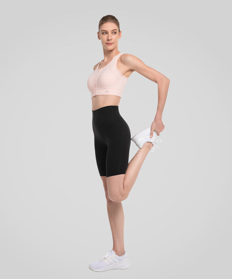 Shift™ Seamless No-slip High Waist Shorts 8"| Women's High Support Running Shorts - image 4