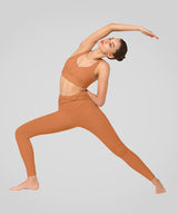 Reggiseno yoga morbido e cremoso Anywhere con scollo a V | Reggiseno sportivo leggero da donna