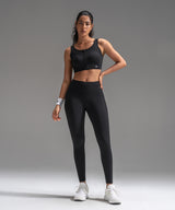Power Mesh Sweetheart Neck Back Sport-bh | Sport-bh med högt stöd för kvinnor