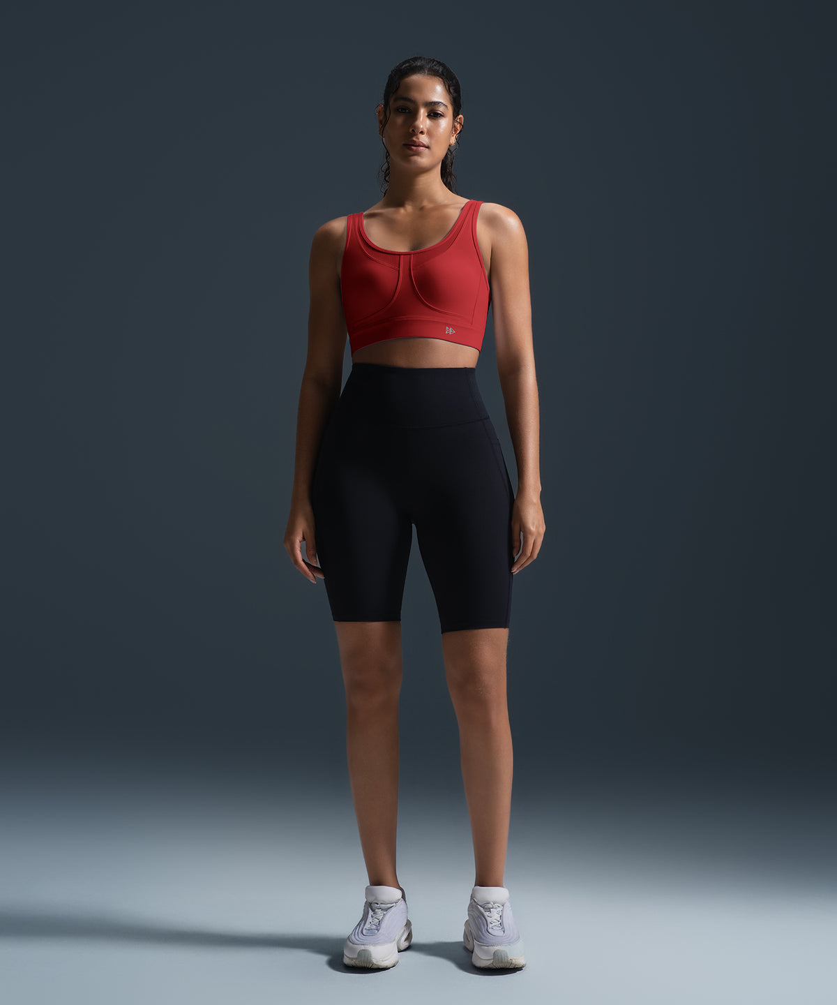 Power™ Breathable Cross Back Padded Running Bra| Women's High Support Sports Bra