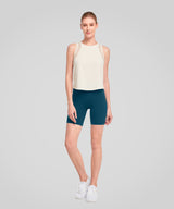 Shift™ Stretchy Soft Double Seam Shorts 8"| Women's High Support Running Shorts
