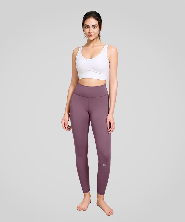 Sujetador deportivo Anywhere con escote redondo y costuras mínimas | Sujetador deportivo de sujeción ligera para mujer