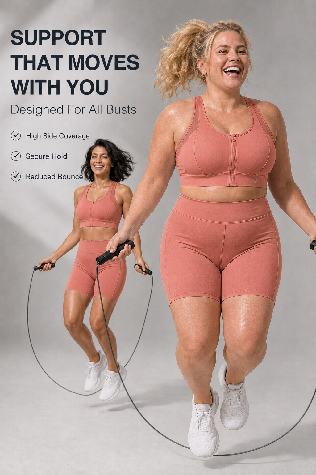 Power Cross Racerback Lauf-BH | Damen-Sport-BH mit starkem Halt
