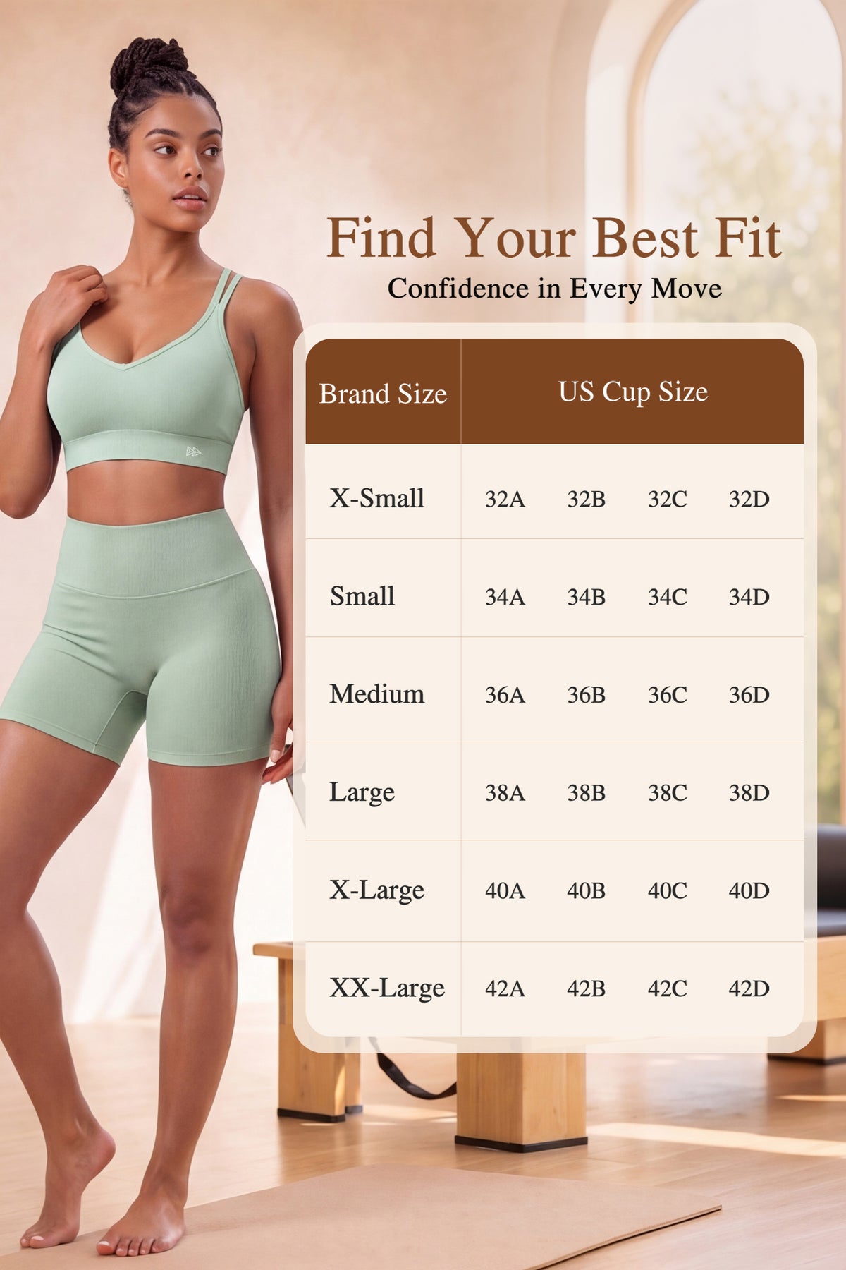 Anywhere™ Breathable Soft Bra for Yoga & Everyday Wear | Women's Light Support Sports Bra