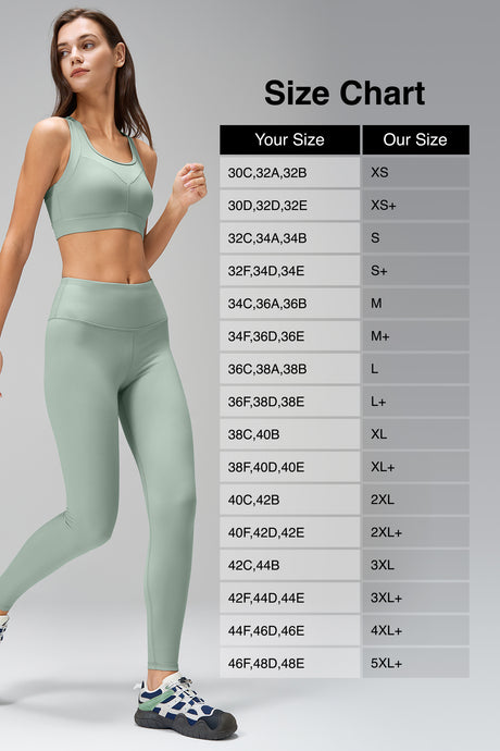 Power Front Mesh Arched Cutout Cool Sport-BH | Sport-BH med högt stöd för kvinnor - image 22