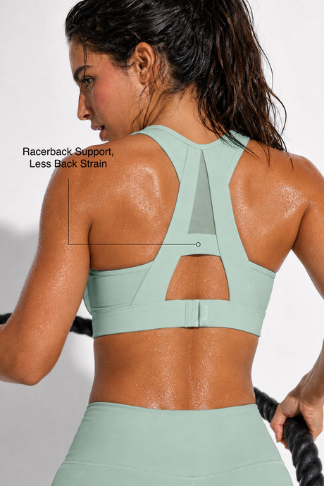 Shift™ Breathable Racerback High-Support Bra | High-Impact Support Best For Running, HIIT & Training - image 21