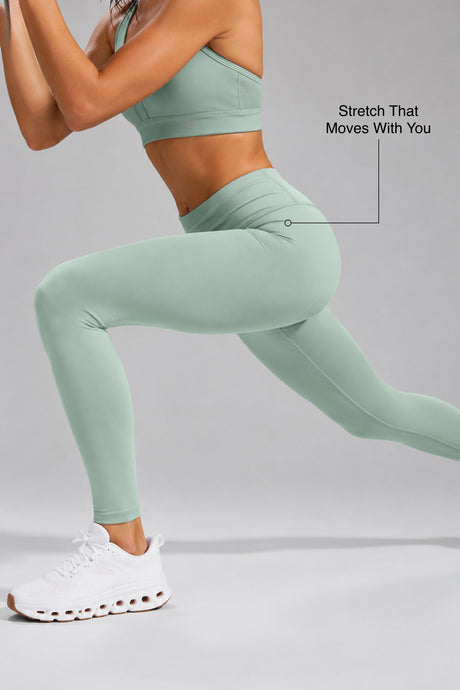 Echo™ Supportive Sustainable 27 Inches Leggings | High-Impact Leggings Best For Running, HIIT & Training - image 3