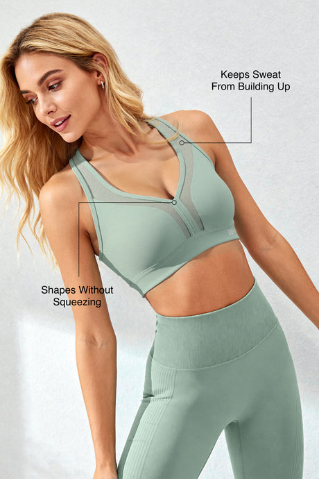 Power™ Adjustable Straps Cross-Back Sports Bra | High-Impact Bounce Control Without Flattening for Running, HIIT & Training - image 28