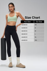 Anywhere™ Stretch Criss-Cross Mesh Yoga Bra| Women's Light Support Sports Bra