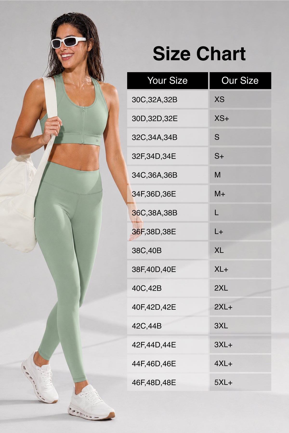 Power™ Zip-Front Mesh Racerback Sports Bra | High Support Best For Running, HIIT & Training