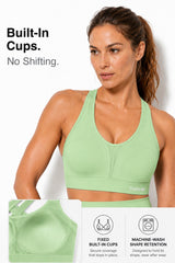 Power Cross Back gepolsterter Lauf-BH | Sport-BH mit starkem Halt für Damen
