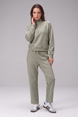 Anywhere™ Half-Zip Mock Neck Pockets Sweatshirt | Women's Sports Sweatshirt