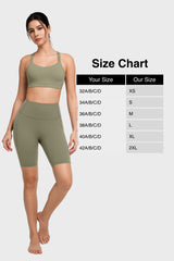 Shift™ Scoop Neckline Double Straps Padded Yoga Bra | Women's Light Support Sports Bra