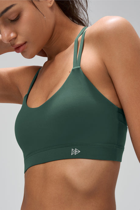 Anywhere™ Stretch Criss-Cross Mesh Yoga Bra| Women's Light Support Sports Bra - image 6
