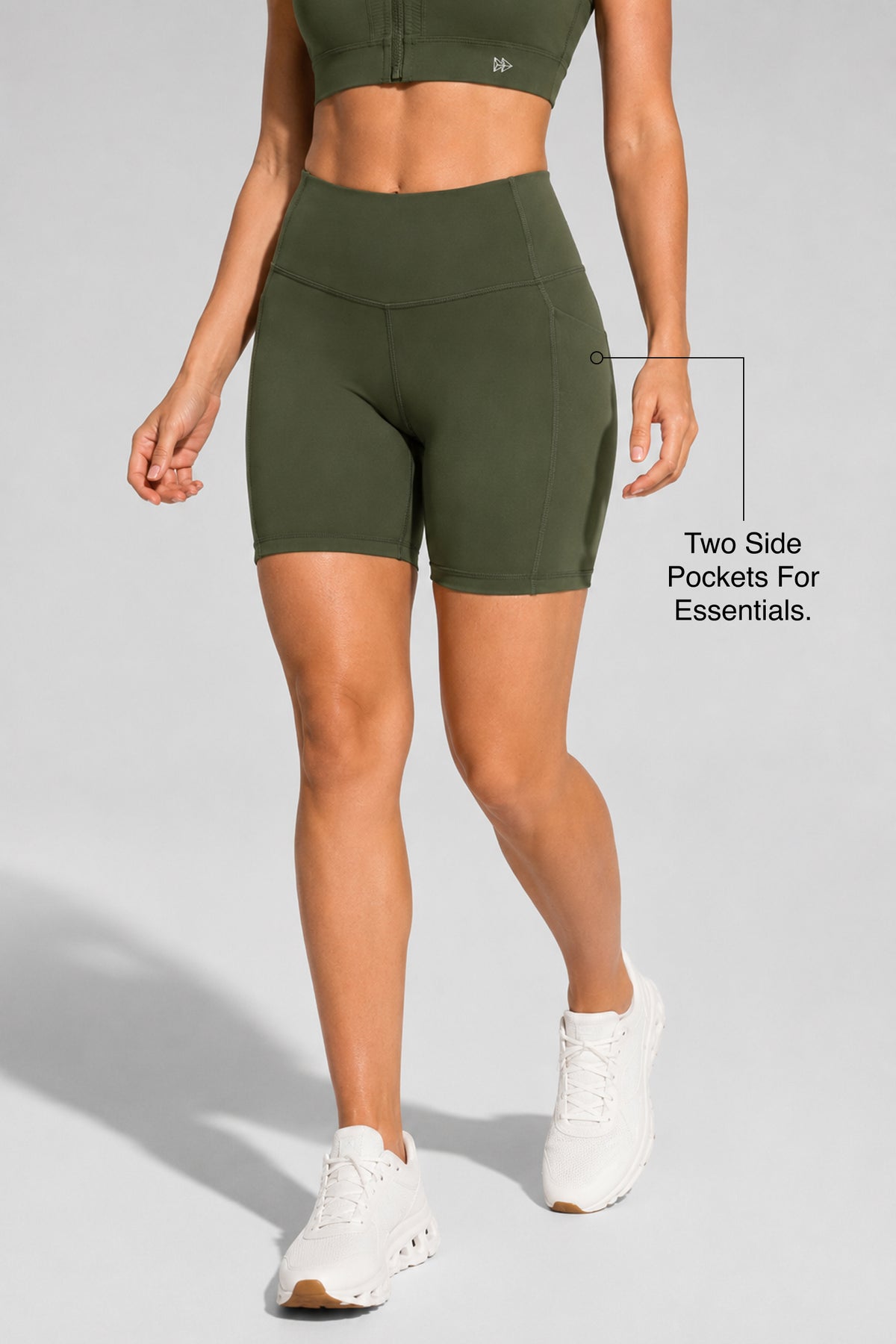 Shift™ High-Rise Stretchy Pockets Tight Shorts 3" 4" 6" 8" | Women's High Support Shorts, Best For Running, HIIT, Yoga & Training