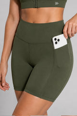 Shift™ High-Rise Stretchy Pockets Tight Shorts 3" 4" 6" 8" | Women's High Support Shorts, Best For Running, HIIT, Yoga & Training